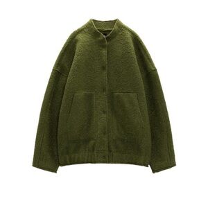 ZARA Moss Green Bomber